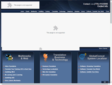Tablet Screenshot of internationalservices.com